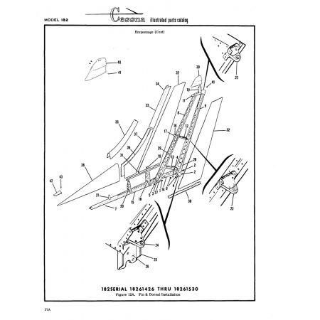 Fin & Dorsal Installation (182SERIAL) — Cessna 182 Skylane