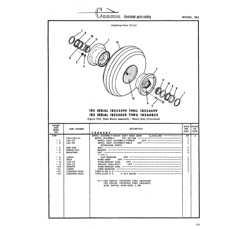 Aviation Part (1241156-11) — Cessna 182 Skylane