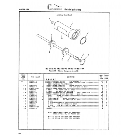 Aviation Part (0542118-3) — Cessna 182 Skylane Aviation Part (0542118-3) — Cessna 182 Skylane
