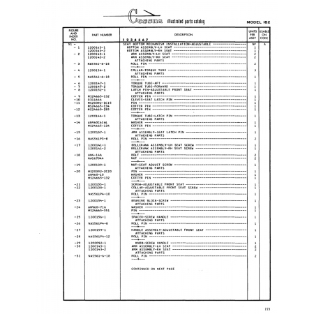 Aviation Part (1200138-1) — Cessna 182 Skylane