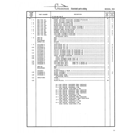 Aviation Part (0510205-5) — Cessna 182 Skylane