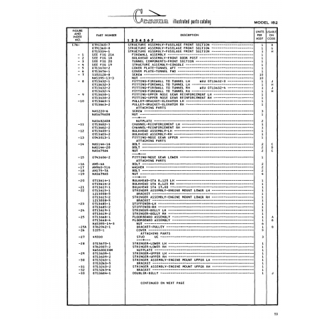 Aviation Part (0113334-1) — Cessna 182 Skylane