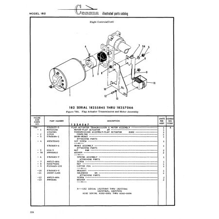 Aviation Part (0760684-1) — Cessna 182 Skylane