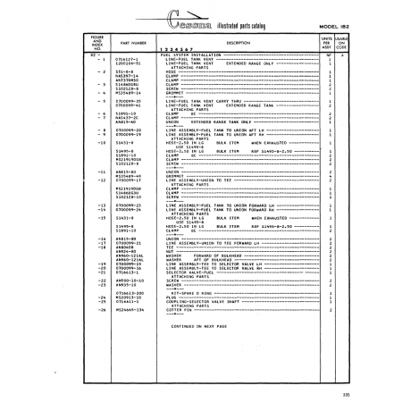 Aviation Part (Sl495-8) — Cessna 182 Skylane Aviation Part (Sl495-8) — Cessna 182 Skylane