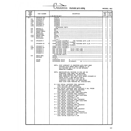 Military-Standard Aircraft Part (MS2l044N3) — Cessna 182 Skylane