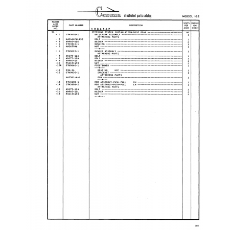 Aviation Part (0743608-2) — Cessna 182 Skylane Aviation Part (0743608-2) — Cessna 182 Skylane