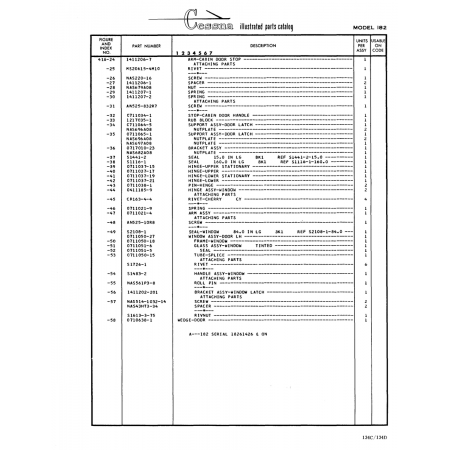 Precision Aircraft Fastener (NAS220-16) — Cessna 182 Skylane