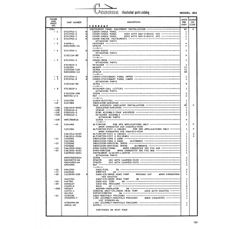 Aviation Part (Sl314Nl) — Cessna 182 Skylane Aviation Part (Sl314Nl) — Cessna 182 Skylane
