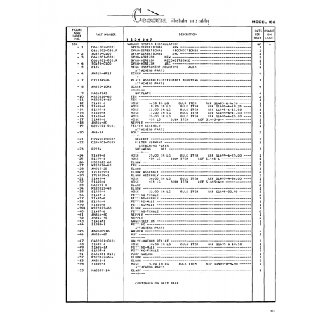 Aviation Part (S1499-6) — Cessna 182 Skylane
