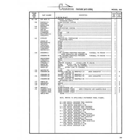 Aviation Part (Sl486DG3U) — Cessna 182 Skylane