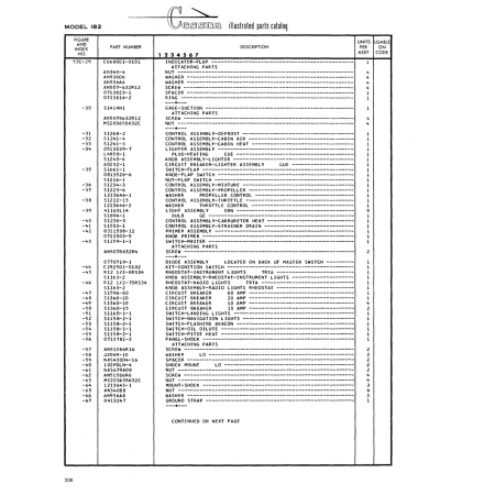 Aviation Part (60232-l) — Cessna 182 Skylane