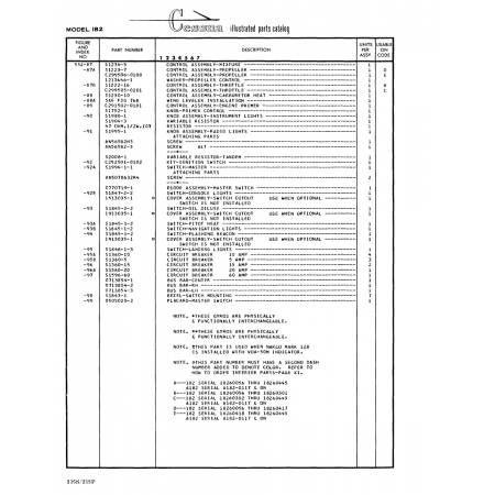 Aviation Part (Sl995-l) — Cessna 182 Skylane Aviation Part (Sl995-l) — Cessna 182 Skylane