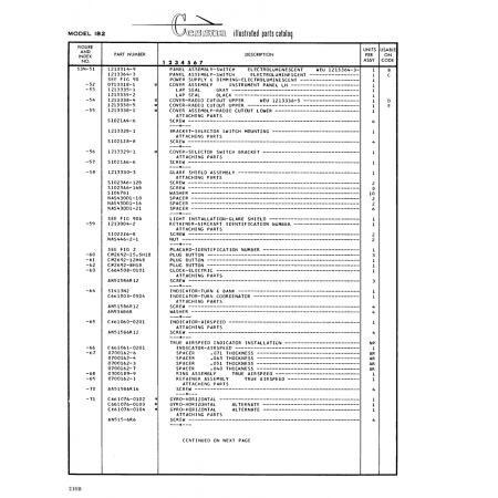 Aviation Part (Sl023A6-16B) — Cessna 182 Skylane Aviation Part (Sl023A6-16B) — Cessna 182 Skylane