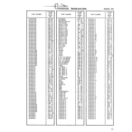 Aviation Part (Sl021A4-68) — Cessna 182 Skylane