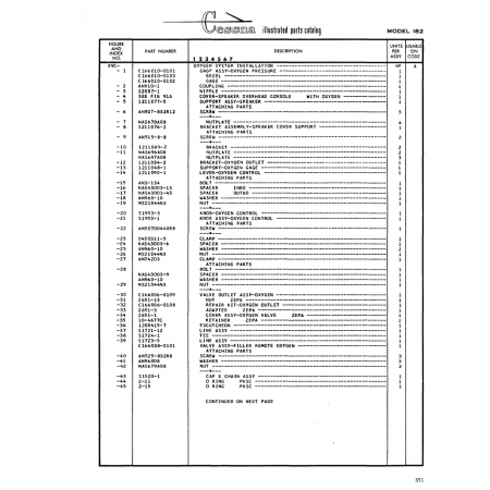 Aviation Part (Sl721-12) — Cessna 182 Skylane