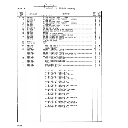 Aviation Part (0450277-3) — Cessna 182 Skylane