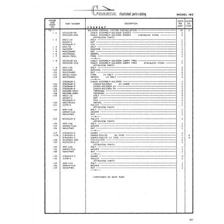 Aviation Part (0760680-2) — Cessna 182 Skylane