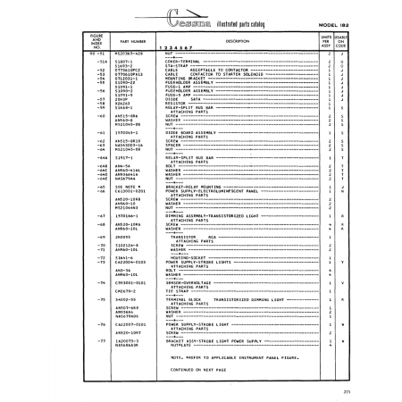 Aviation Part (Sl021Z6-B) — Cessna 182 Skylane