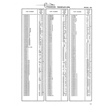 Aviation Part (Sl053E7T) — Cessna 182 Skylane