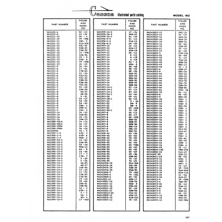 Aviation Part (53J-32A) — Cessna 182 Skylane Aviation Part (53J-32A) — Cessna 182 Skylane