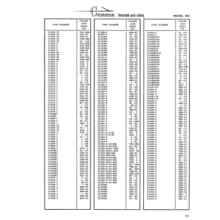 Aviation Part (51414-1) — Cessna 182 Skylane Aviation Part (51414-1) — Cessna 182 Skylane