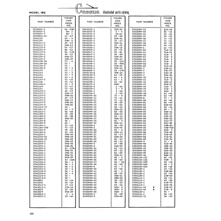 Aviation Part (53Q-91B) — Cessna 182 Skylane Aviation Part (53Q-91B) — Cessna 182 Skylane