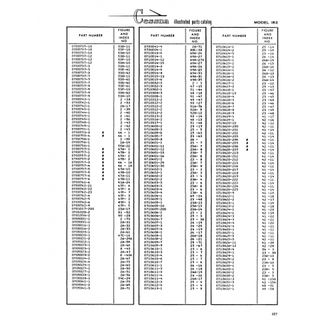 Aviation Part (0710629-l) — Cessna 182 Skylane