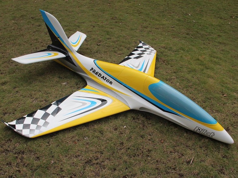 1.8m Predator Turbine Jet Arf, Yellow Check Prc PRED18-20