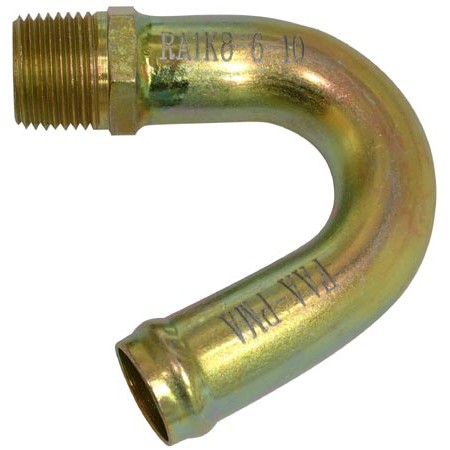 152 Degree Elbow Fitting, 5/8 inch Hose RA 1K8-6-10