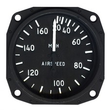 Falcon Airspeed Indicator 0-160 Mph ASI160M-3