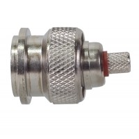 Amp Tnc Connector, Male Dual Crimp for RG58 Amp 225555-2