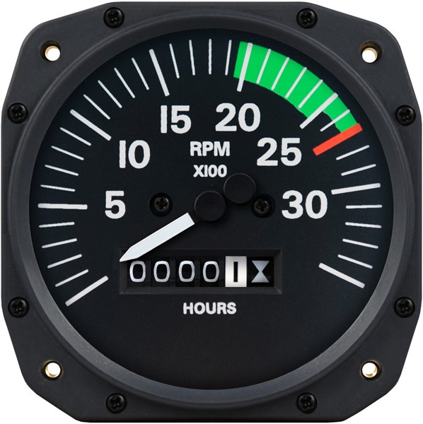 3 1/8 inch Mooney Mechanical Tachometer by Superior Labs SL 44006-13-N00
