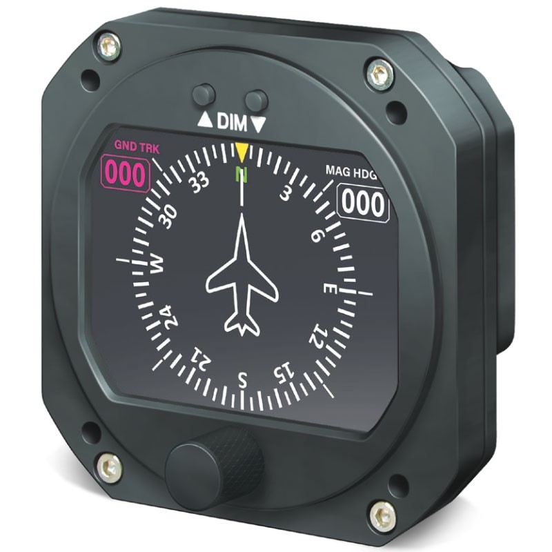 3 inch RCA1510 Digital Heading Indicator, 9-32 volt, TSO RCA 103-0503-03