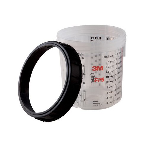 3M PPS MIXING CUP AND COLLAR 16001 7100003286