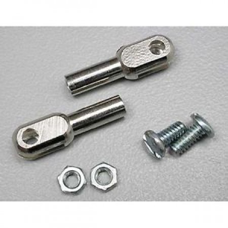 4-40 Steel Solder Rod Ends, 2 Pack DUB 303