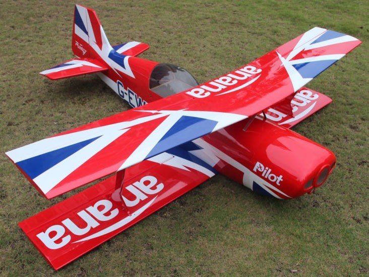 40% Pitts Challenger England Red Arf Prc PCH40-P04