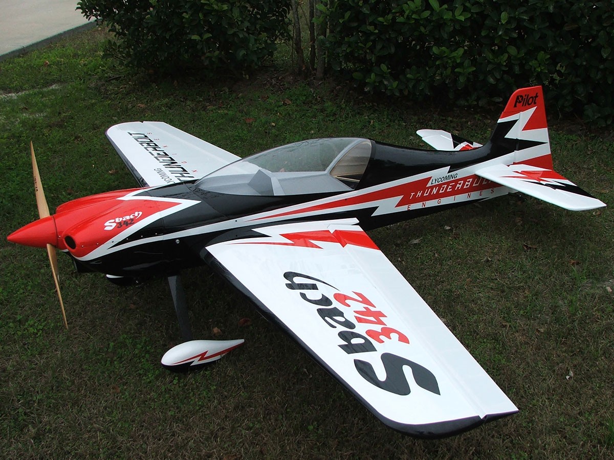 40% Sbach 342 150-180cc Thunderbolt Arf Prc SBACH40-01
