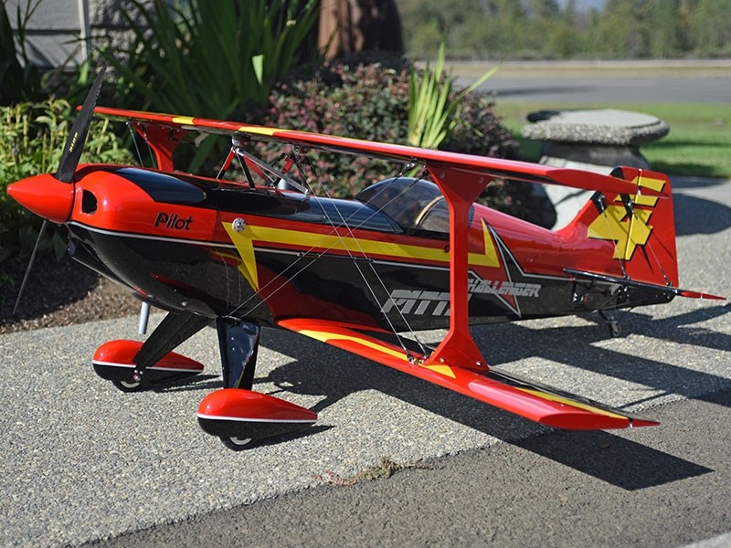 45% Pitts Challenger Red/Black Arf Prc PCH45-P01