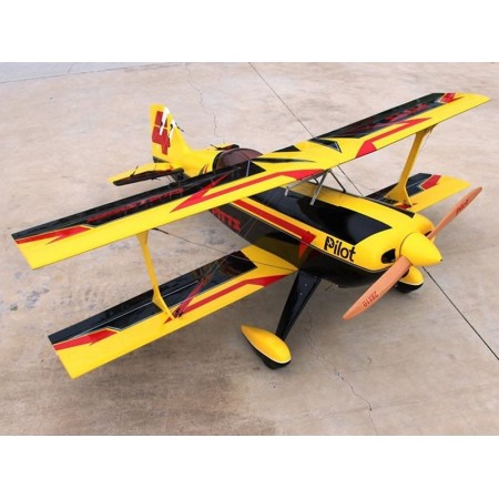 45% Pitts Challenger Yellow/Black ARF PRC PCH45-P02