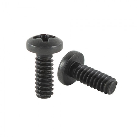 Phillips Pan Head Screw/Black brass, 6-32, 3/8 MS35214-25 pack of 100 Phillips Pan Head Screw/Black brass, 6-32, 3/8 MS35214-25 pack of 100