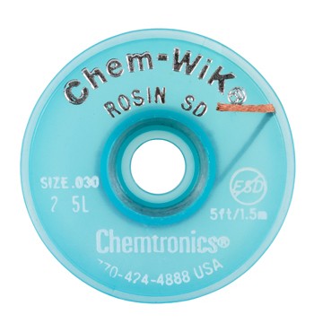 .030 Chem Wik/5'/Solder Wick 2-5L