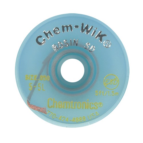 .050 Chem Wik/5'/Solder Wick 5-5L