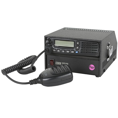 COMMERCIAL BASE STATION/760 channel, 25kHz and 8.33kHz channel pitch, with 120V power supply, cabinet for base station and hand mic.  A120B 24 USA