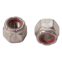 Self Lock Nylon Nut/ Stainless Steel, 6-32 MS21044C06 pack of 100 Self Lock Nylon Nut/ Stainless Steel, 6-32 MS21044C06 pack of 100