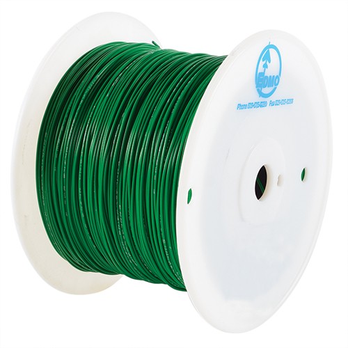 100' Length Of M22759/16-12-5/Green Tefzel. Note: Not on a spool, hand coiled in a sealed plastic bag. M22759/16-12-5