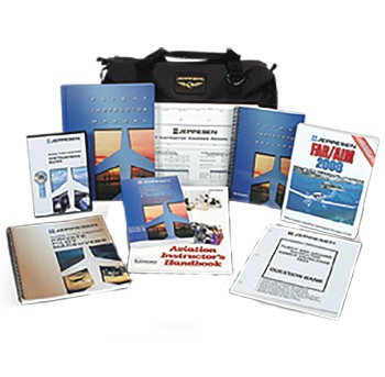 CFI DELUXE KIT/Includes: Guided Flight Discovery (GFD) Private Pilot syllabus, student flight bag, Guided Flight Discovery (GFD) Maneuvers Manual, Practical Test Standards (PTS) booklet, Instrument and Commercial Guided Flight Discovery (GFD) syllabus, Av