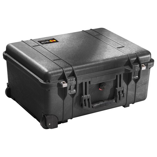 1560 Pelican Storage Case/Black, No foam, Interior Dimensions: 20.37 x 15.43 x 9, Exterior Dimensions: 22.06 x 17.93 x 10.43, watertight, crush proof and dust proof, o-ring seal, automatic pressure equalization valve, stainless steel hardware 1560-001-110