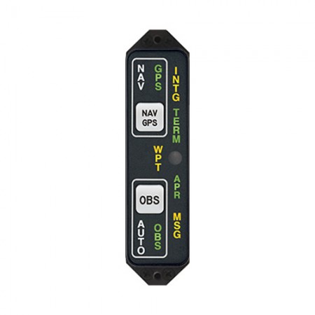 Annunciation Control Unit/28V, Vertical, with Remote Relay. For use with Garmin GPS-400/500, GNC-420/520 and GNS-430/530 models. KITMD41-1418A Experimental Only Annunciation Control Unit/28V, Vertical, with Remote Relay. For use with Garmin GPS-400/500, GNC-420/520 and GNS-430/530 models. KITMD41-1418A Experimental Only