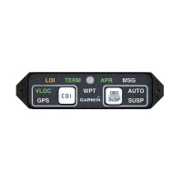 Annunciation Control Unit/14V, Horizontal. For use with Garmin GTN-650/750 models. MD41-1512 Annunciation Control Unit/14V, Horizontal. For use with Garmin GTN-650/750 models. MD41-1512