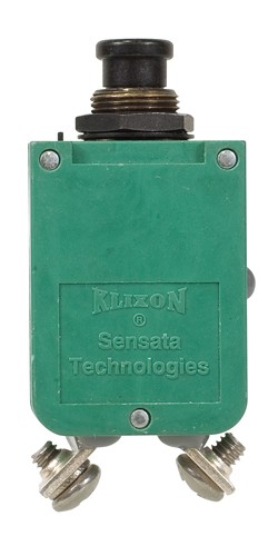 7.5 Amp Klixon Circuit Breaker/Includes: Nut-washer key plate and screws for terminals.  3TC7-7 1/2